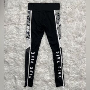 PINK Victoria’s Secret XS Black Athletic Leggings